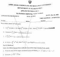 @Aconcise Applied Maths I Test II AASTU 2021.pdf